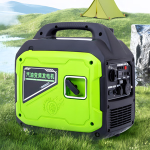 Générateur d'essence intelligent silencieux 4KW à fréquence variable, démarrage automatique, refroidissement par air, 4 temps, 50Hz, petit, portable, pour usage domestique - Product Image 1