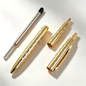 Bolígrafos Retráctiles Personalizados con Diseño de Puntos, Bolígrafos Metálicos Premium con Clip, Tinta <span class=keywords><strong>Azul</strong></span>/Negra de 1.0 mm para Escritura Diaria y Estudiantes - Product Image 5