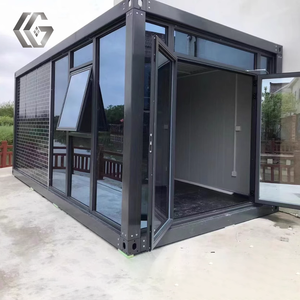 SKYLINE 20ft Casa contenedor plegable Instalación rápida Proveedor Panel sándwich de acero plegable <span class=keywords><strong>Edificio</strong></span> de oficinas de China - Product Image 5
