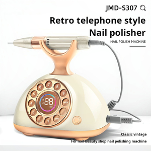 Machine à ongles électrique professionnelle 35000 tr/min avec dissolvant de gel, ponceuse à manucure, polisseuse à ongles pour salon, vente en gros - Product Image 2