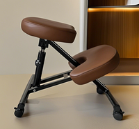 Chaise de bureau ergonomique professionnelle DENTAL, chaise de bureau moderne en cuir pour la maison, le bureau et les usages médicaux