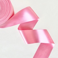 Ruban de satin en vrac - Ruban en tissu satiné durable pour l'emballage de cadeaux, la reliure de bouquets, la décoration de fête et le bricolage