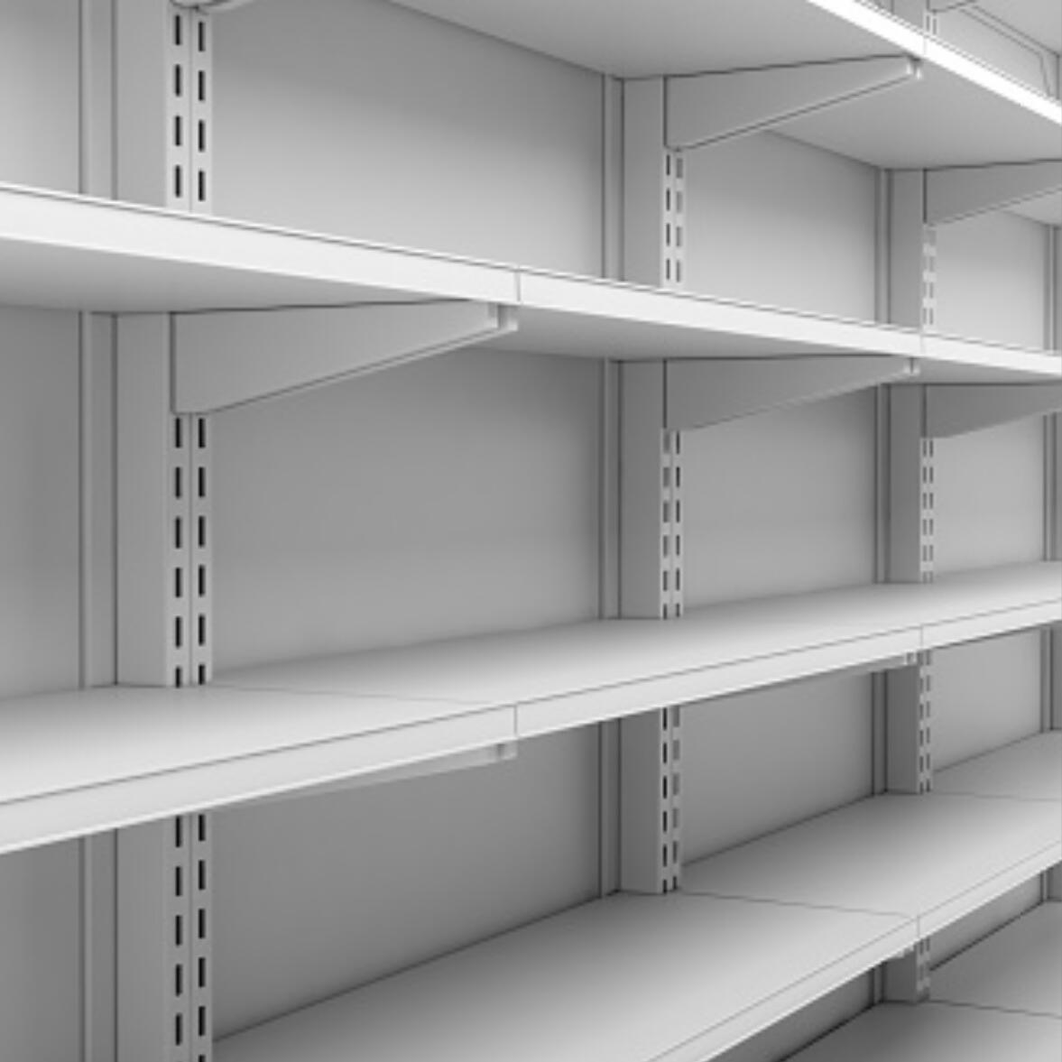 Полки супермаркета хорошая цена продуктовый магазин розничной дисплей стенд стеллажи для выставки товаров Shelving слойные мощные для трекового светильника