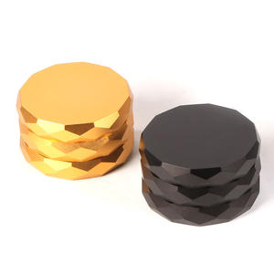 Molinillo de Hierbas y Tabaco de Aluminio Personalizado al por Mayor, Accesorios de Fumar de Bolsillo con Recipiente, Bandeja y Tarjetero Metálico Antideslizante - Product Image 6