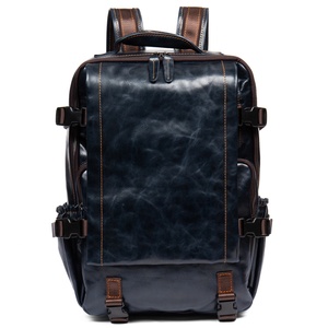 <span class=keywords><strong>Zaino</strong></span> in <span class=keywords><strong>Pelle</strong></span> <span class=keywords><strong>Artigianale</strong></span> Stile Europeo e Americano, per Viaggi e Affari, in <span class=keywords><strong>Pelle</strong></span> Laminata e Tela, Stile Vintage - Product Image 5