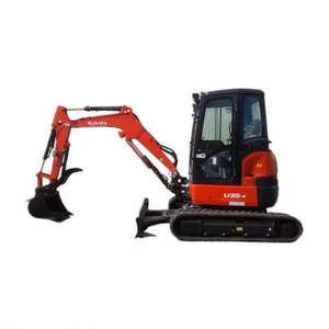 Mini Excavadora Kubota Japonesa de 3.5 Toneladas en Buen Estado, Excavadora Kubota U35-4, Máquina Excavadora - Product Image 1