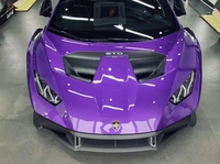 Remplacement des pièces automobiles en fibre de carbone entièrement sèches de style OEM pour Lamborghini Huracan STO Kit de carrosserie de haute qualité Spoiler de lèvre avant