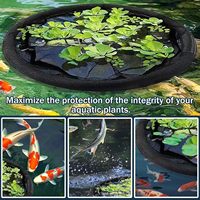 Filet flottant de 80 cm pour bassin, barrière végétale pour poissons, protection des plans d'eau de jardin