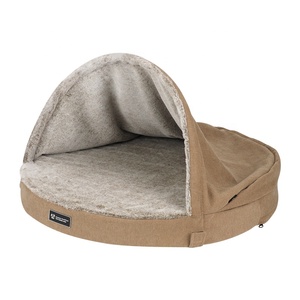 Dôme Anti-l'anxiété, pour animal de compagnie, lit orthopédique de luxe, calmant, en forme de Donut, calmant, avec capuchon, accessoire d'intérieur, pour chat et chiot - Product Image 1