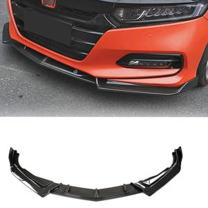 Welta กันชนหน้ารถกันชนหน้ารถสปอยเลอร์ ABS + พลาสติก PP สีดำขัดเงาสำหรับ11TH Gen Civic ไม่จำกัด - Product Image 2