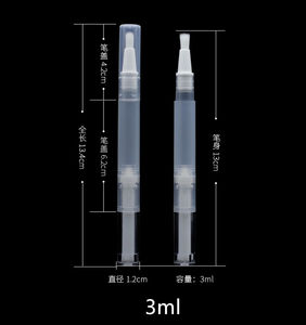 Nuevo Bolígrafo Nutritivo Multi-Punta 2026 de Plástico con Tapa de Rosca Giratoria de 2ml/3ml/5ml para Corrector, Aceite Esencial y Cuidado de Uñas 2 en 1, 100 unidades - Product Image 2