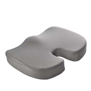 Cojín de Asiento Transpirable para Viaje, Ortopédico para Coxis, de Espuma Viscoelástica, Cojín de Masaje en Forma de U, Almohadilla Moldeadora Corporal - Product Image 2
