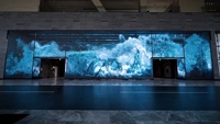 Écran LED 3D 4K Haute Définition Fenêtre Virtuelle Mur Aquarium Affichage