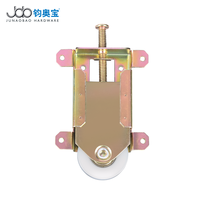 Roulettes de remplacement JOB modernes pour porte coulissante d'armoire en fer avec roulettes pivotantes