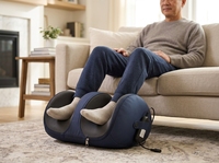 Masseur de pieds Shiatsu Machine Massage des mollets des pieds avec rouleau, relaxation des tissus profonds soulagement de la douleur favorise la circulation sanguine
