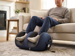 Máquina masajeadora <span class=keywords><strong>de</strong></span> pies Shiatsu, masaje <span class=keywords><strong>de</strong></span> pantorrillas con rodillo, relajación <span class=keywords><strong>de</strong></span> tejido profundo, alivio del dolor, promueve <span class=keywords><strong>la</strong></span> <span class=keywords><strong>circulación</strong></span> sanguínea - Product Image 4