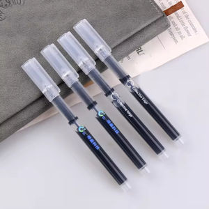 Bolígrafo de Gel de Plástico Transparente, Tinta Brillante, Tinta Negra, Líquido Directo, Gran Capacidad, Logotipo Personalizable, Ancho de Escritura de 0.5 mm - Product Image 3