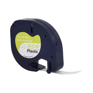 Compatible <span class=keywords><strong>Dymo</strong></span> Tape Lt 12267 12mm * 4m Étiquettes en plastique pour <span class=keywords><strong>Dymo</strong></span> <span class=keywords><strong>Letratag</strong></span> Tape - Product Image 2