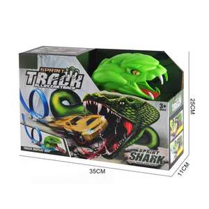 Gran conjunto <span class=keywords><strong>de</strong></span> juguetes <span class=keywords><strong>de</strong></span> coche <span class=keywords><strong>de</strong></span> ranura baratos para niños, <span class=keywords><strong>pista</strong></span> <span class=keywords><strong>de</strong></span> coche <span class=keywords><strong>de</strong></span> aleación <span class=keywords><strong>con</strong></span> coche fundido a presión, juguetes <span class=keywords><strong>de</strong></span> <span class=keywords><strong>pista</strong></span> <span class=keywords><strong>de</strong></span> dinosaurio tiburón - Product Image 6