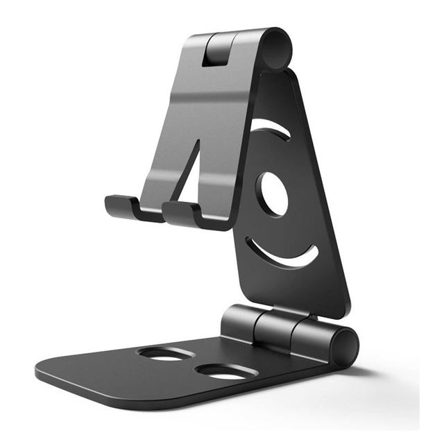 Mini Mobile Phone Holder Foldable Desk Stand Holder Adjustable Cell Phone Stand Multi Angle Double Foldable Phone Stand