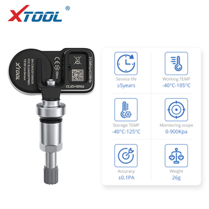 XTOOL TS100 <span class=keywords><strong>TPMS</strong></span> <span class=keywords><strong>Sensor</strong></span> <span class=keywords><strong>Universal</strong></span> 2 en 1 433MHz 315 Abrazadera de goma de metal para Enges y Multi Models Car <span class=keywords><strong>Tpms</strong></span> TS100pro - Product Image 6