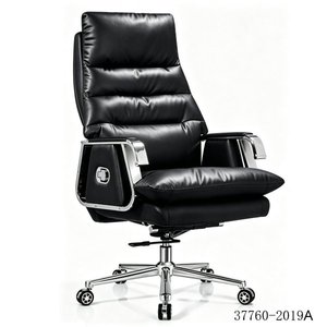 Silla de Diseño Moderno en Cuero PU/Cuero Vacuno 37760-2019A - Product Image 3