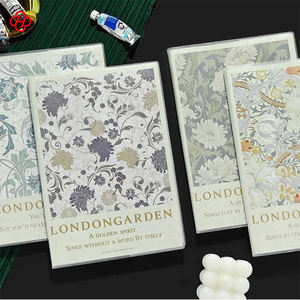 B5หนังโน้ตบุ๊คสำหรับนักเรียนแนวเรโทรสีสุดสร้างสรรค์ปลอกยางแนวเรโทร - Product Image 4