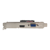 PCWINMAX Geforce GT 610 1GB GDDR3 Low Profile Graphics Card Single Fan Cooling OEM ODM for Desktop PC Upgrade HTPC