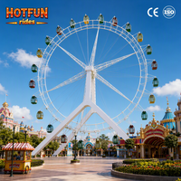 Grande Roue de Ferris de 42 m pour l'extérieur – Équipement de divertissement pour carnavals et parcs d'attractions