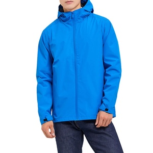 Chaqueta Bomber Deportiva para Hombre con Capucha, Estilo de Alta Moda, Servicio OEM, Transpirable, de Poliéster Ligero, con Cierre - Product Image 5