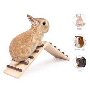 Large Size Eco-Friendly Wooden Cage Bridge <strong>Springboard</strong> Ladder for Rabbits Guinea Pigs &amp; Chinchillas-Christmas &amp; Graduation Gift - Product Image 6