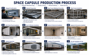 Cápsula Espacial Sostenible y Personalizable, Hotel Móvil en Contenedor, Proyecto de <span class=keywords><strong>Turismo</strong></span> Cultural, Suministro Mayorista B2B - Product Image 5