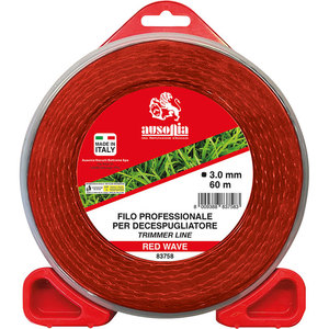 Ausonia tông đơ dòng chuyên nghiệp nylon xoắn ốc spool bàn chải cắt Chuỗi cỏ sóng đỏ 3mm x 60 mét Sản xuất tại Ý - Product Image 3