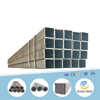 Tubo Cuadrado de Acero al Carbono ASTM A500 Gr B, Tubería Cuadrada Soldada ERW 50x50 100x100 150x150