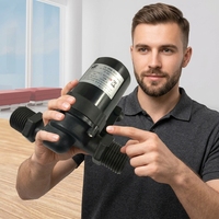 Pompe à eau multi-étages sans balais DL-DC 24V 750 30W OEM, basse pression 0,67 CV, en acier inoxydable, filetage quart, pour chauffage