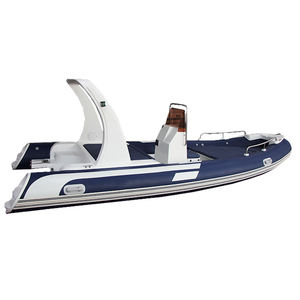 <span class=keywords><strong>6m</strong></span> Luxe Rib Boat CE Certifié 19.7ft Famille Voilier Yacht Gonflable Annexe pour Plongée En Plein Air 600 Série Rib-600 - Product Image 2