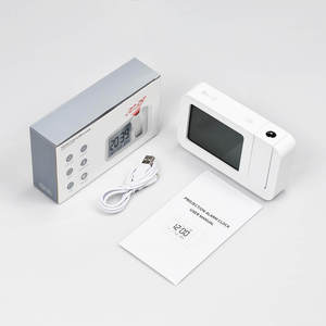 Kỹ thuật số Chiếu Đồng Hồ Báo Thức trên Trần với Nhiệt Độ Trong Nhà - Product Image 6