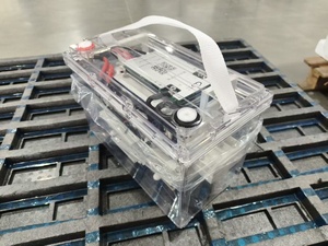 Batterie LiFePO4 12V 100Ah à Coque Transparente, Cycle Profond, Rechargeable au Lithium pour Stockage d'Énergie Solaire, Bateaux et Véhicules Récréatifs - Product Image 3