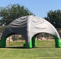 Structure d'arène de paintball gonflable commerciale de grande taille, durable, type bunker, à vendre