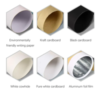 Boîte en carton mat pliable de luxe, écologique, petite, en papier couché, couleur personnalisée, pour emballage de bougies de mariage et cadeaux multiples