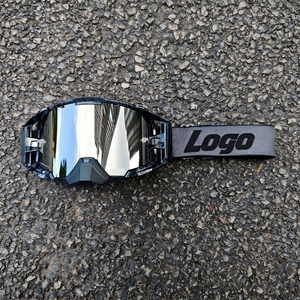 Lunettes de moto personnalisées <span class=keywords><strong>Leatt</strong></span> 6.5 avec protection UV400, lentille anti-buée double couche, résistantes aux rayures, cadre confortable en TPU - Product Image 2