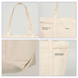 Sac fourre-tout pour femme en toile réutilisable avec broderie et impression personnalisées, idéal pour les cadeaux promotionnels – Grande Vente - Product Image 2