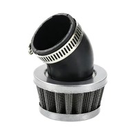 Filter Udara Universal 35mm Bulat Pengganti untuk ATV Go-kart Dirt Bike Pocket Bike Suku Cadang Lurus/Sudut/90 Derajat Elbow Opsional