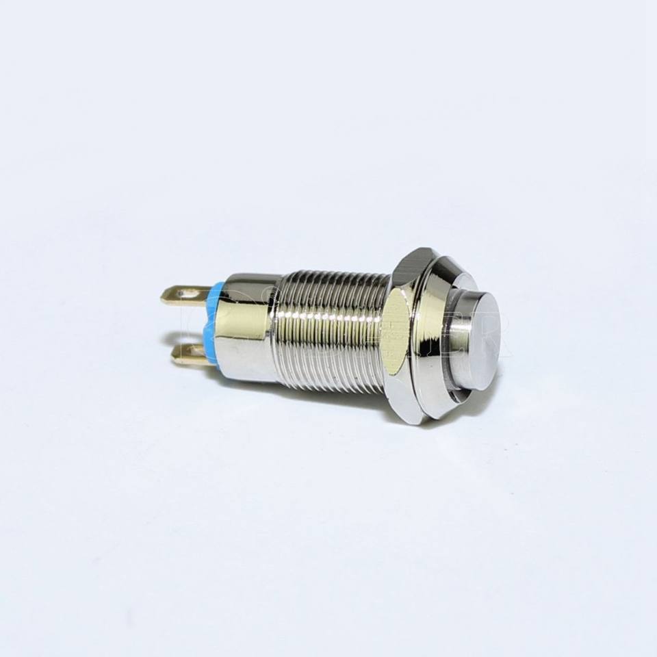 Normally Open 8MM Momentary Push Button Switch Waterproof Metal Mini High Button Push Button Switch for Equipment