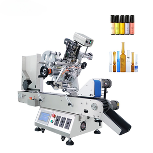 Elektrisch angetriebene automatische Desktop-Crayon-Plastikflaschen-Etikett ier maschine für Glas ampullen fläschchen für Reagenzglas-SPS-Kern - Product Image 1