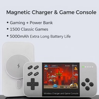 Power Bank Gaming 2-in-1 Tren Terbaru 2026 Pengisian Daya Nirkabel Magnetik 20W Pengisian Cepat Layar LED Portabel Genggam
