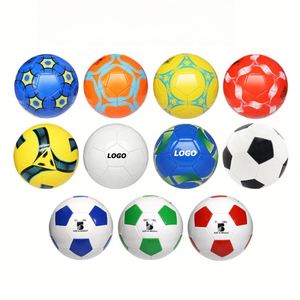Ballons de football en PVC avec logo personnalisé pour enfants et jeunes - Parfaits pour l'entraînement et les cadeaux promotionnels - Product Image 1