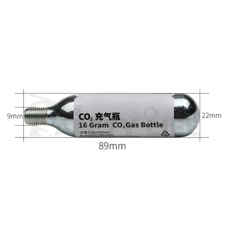 Co2使い捨てミニガスシリンダー/Co2カートリッジ火災