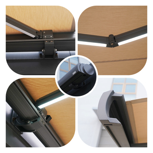 Toldo Retráctil <span class=keywords><strong>para</strong></span> Exteriores, Motorizado, Extensible de 3m/4m, Aleación de Aluminio, Certificado CE Green Guard, <span class=keywords><strong>para</strong></span> Jardín y <span class=keywords><strong>Terraza</strong></span> - Product Image 6