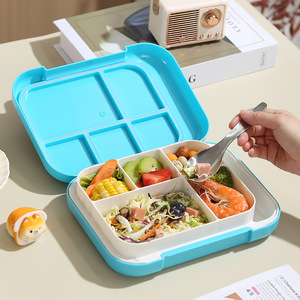 Boîte à lunch portable à compartiment transfrontalier isolé pour étudiants et enfants <span class=keywords><strong>Accessoire</strong></span> alimentaire <span class=keywords><strong>micro</strong></span>-ondable - Product Image 4